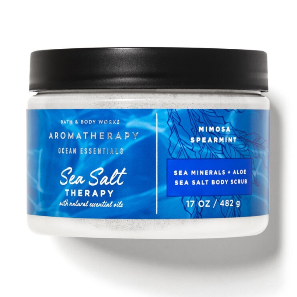 Bath & Body Works Aromatherapy Ocean Essentials Sea Salt Body Scrub